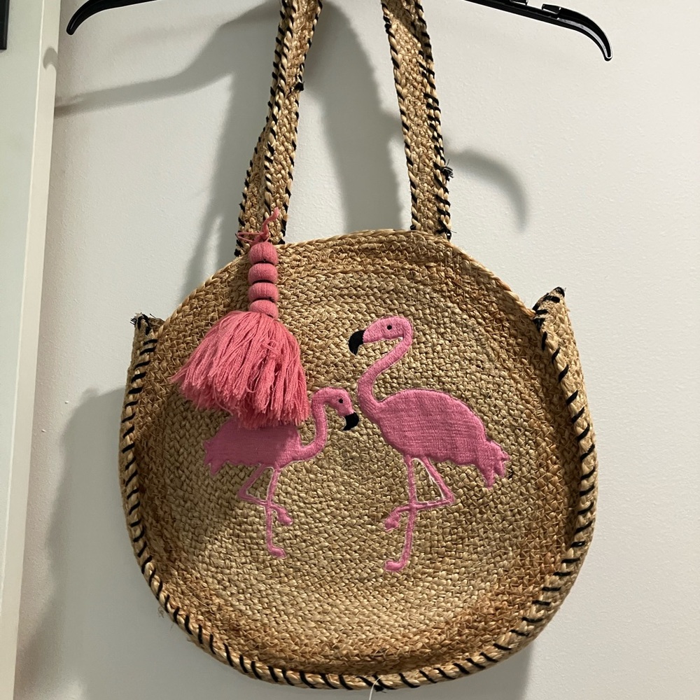 Flamingo summer bag